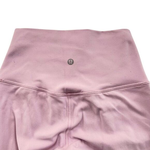 Lululemon Align High-Rise Leggings Double Lined Pink Peony Size 4 - Picture 2 of 5
